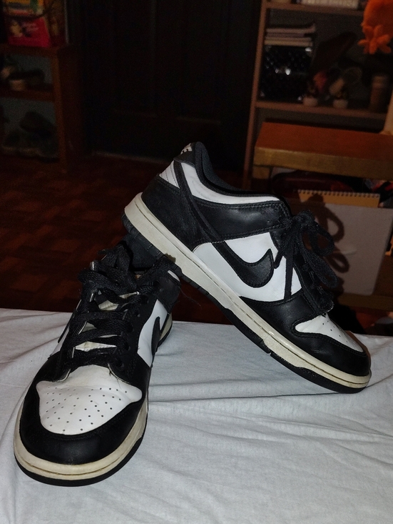 Nike Other - Nike Black and White Low-Top Sneakers with Swoosh